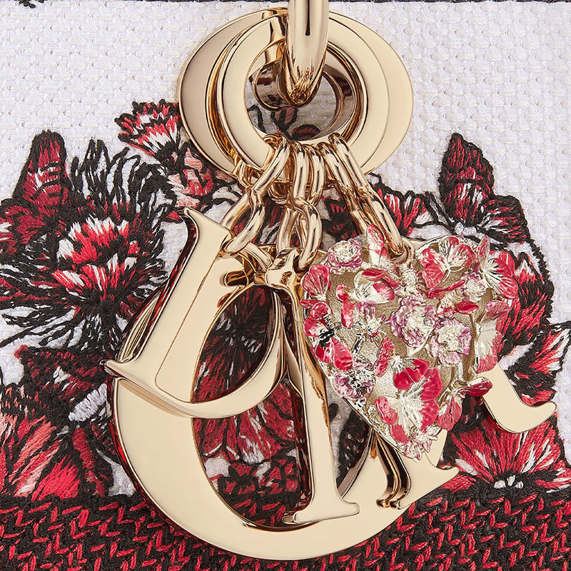 DIOR Lady D-Lite バッグ ミディアム Ref:M0565OESJ_M927-最安値に挑戦中!!!