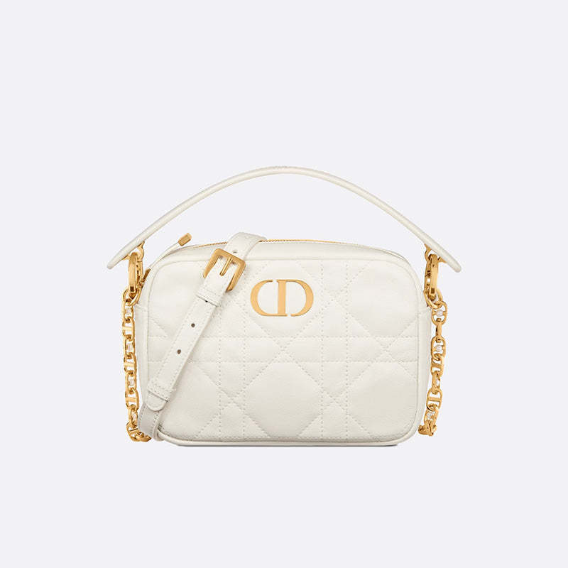 DIOR   Caro トップハンドル カメラバッグ スモール Ref: M3352UBHM_M030-最安値に挑戦中!!!