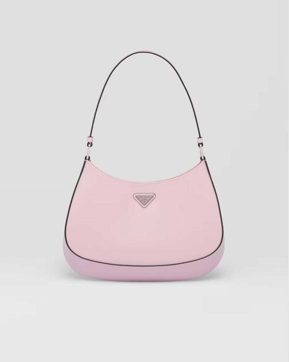 PRADA      プラダ クレオ 光沢のあるレザー ショルダーバッグ    PMRef:1BC499_ZO6_F02UE_V_OOO