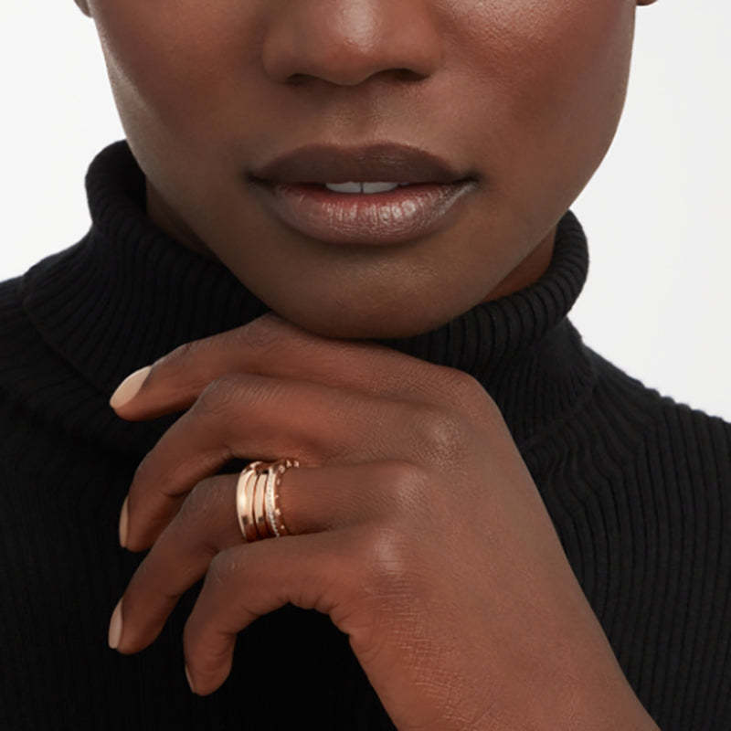 BVLGARI  ビー・ゼロワン リング  商品番号 . 358980-最安値に挑戦中!!!