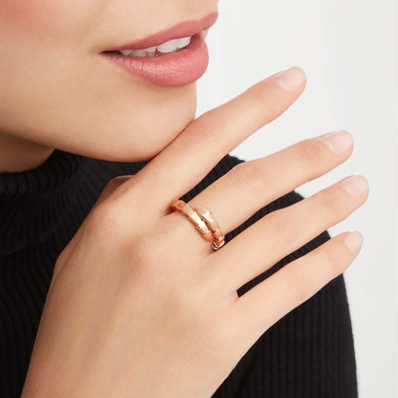 BVLGARI    セルペンティ ヴァイパー リング   商品番号 .358640-最安値に挑戦中!!!