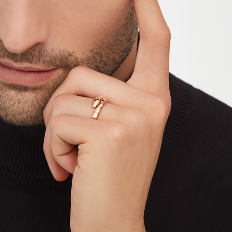 BVLGARI    セルペンティ ヴァイパー リング   商品番号 .358640-最安値に挑戦中!!!