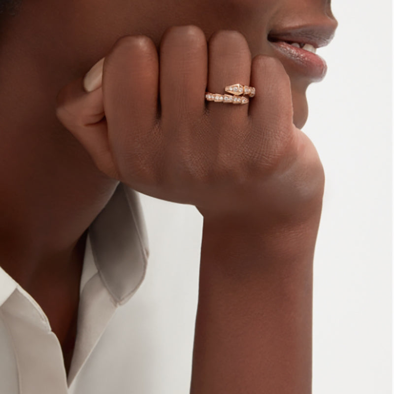 BVLGARI   セルペンティ ヴァイパー リング  商品番号 . 355975-最安値に挑戦中!!!