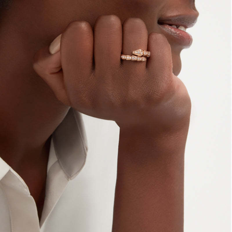 BVLGARI   セルペンティ ヴァイパー リング  商品番号 . 355975-最安値に挑戦中!!!