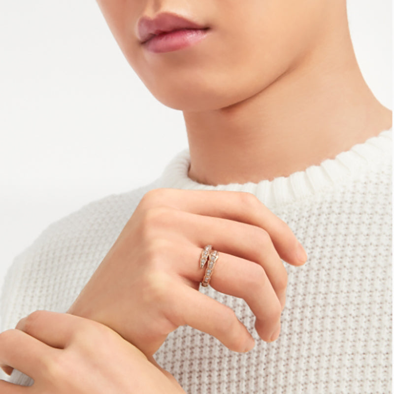 BVLGARI   セルペンティ ヴァイパー リング  商品番号 . 355975-最安値に挑戦中!!!