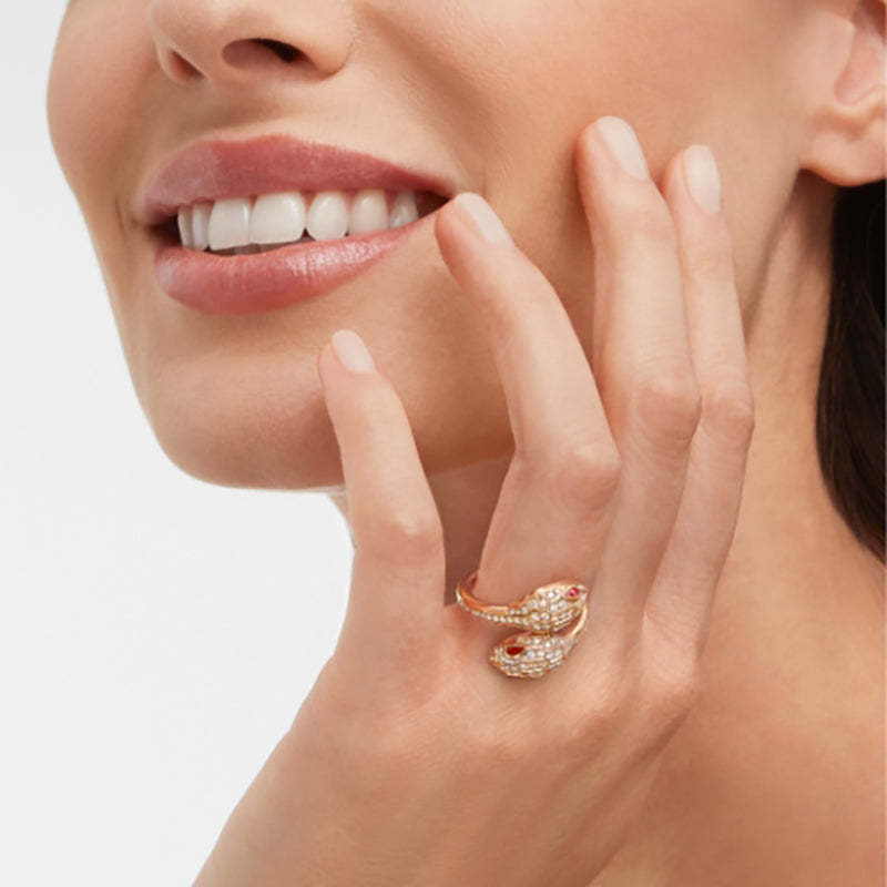 BVLGARI    セルペンティ セドゥットーリ リング   商品番号 .358084-最安値に挑戦中!!!