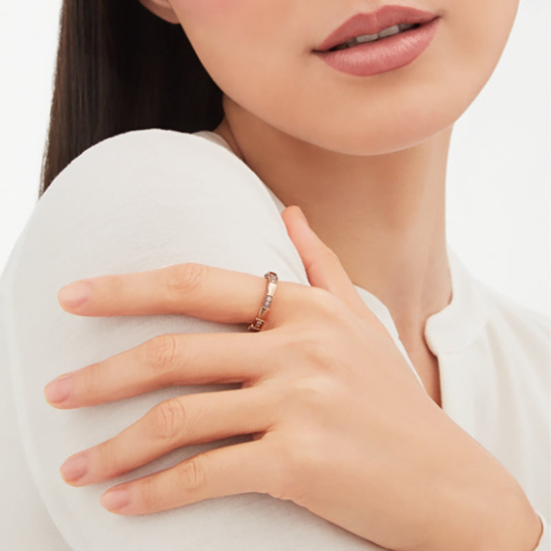 BVLGARI    セルペンティ ヴァイパー リング   商品番号 .353258-最安値に挑戦中!!!