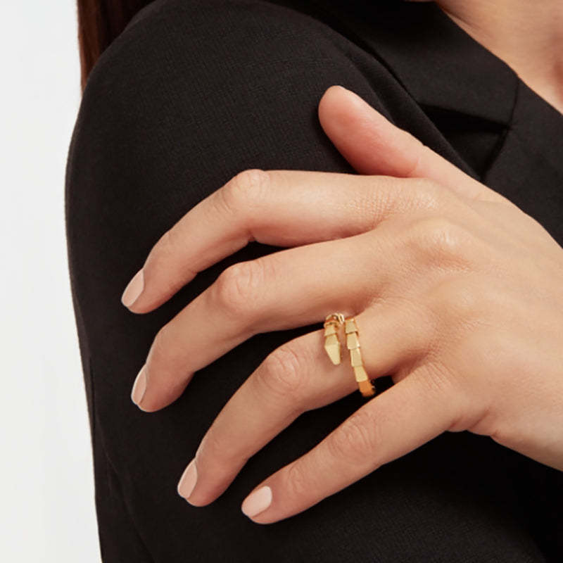 BVLGARI    セルペンティ ヴァイパー リング   商品番号 .358642-最安値に挑戦中!!!