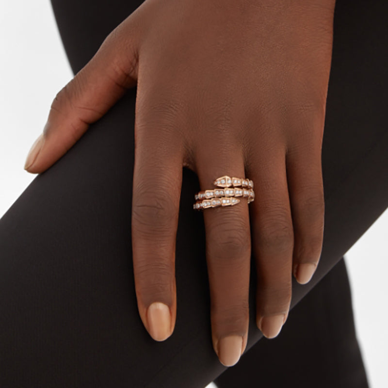 BVLGARI    セルペンティ ヴァイパー リング   商品番号 .357261-最安値に挑戦中!!!