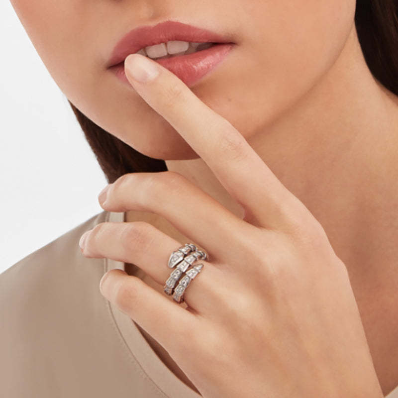 BVLGARI    セルペンティ ヴァイパー リング   商品番号 .357266-最安値に挑戦中!!!