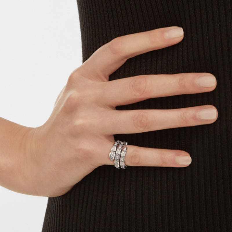 BVLGARI    セルペンティ ヴァイパー リング   商品番号 .357266-最安値に挑戦中!!!