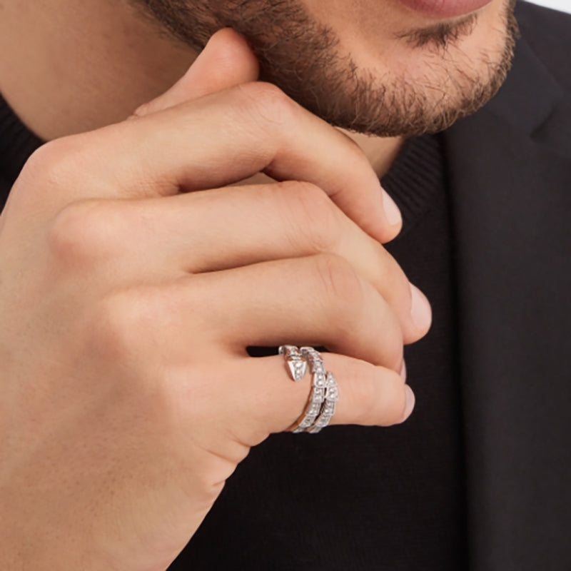 BVLGARI    セルペンティ ヴァイパー リング   商品番号 .357266-最安値に挑戦中!!!