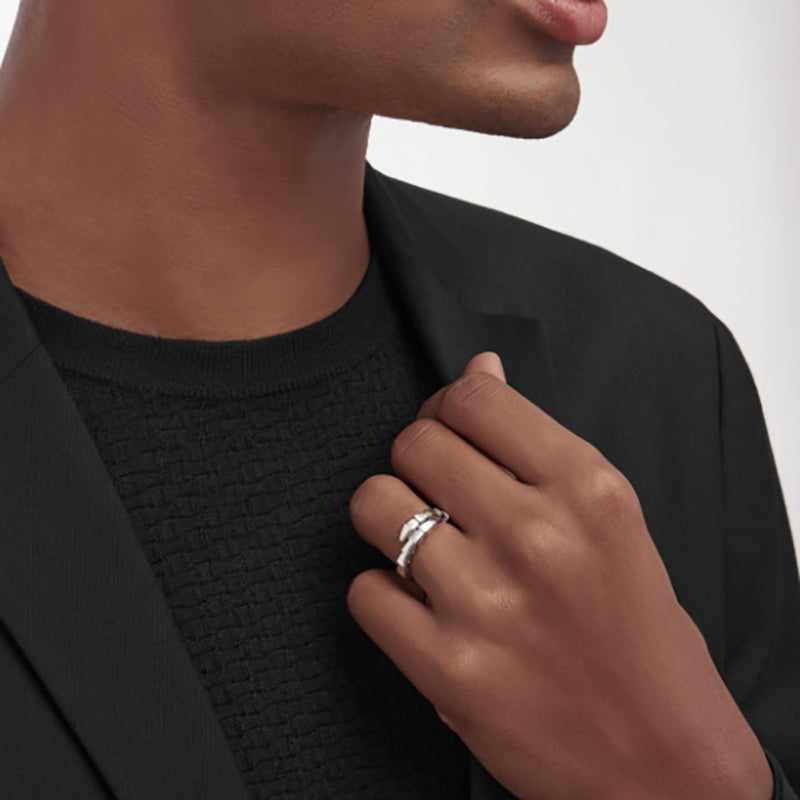 BVLGARI    セルペンティ ヴァイパー リング   商品番号 .358648-最安値に挑戦中!!!