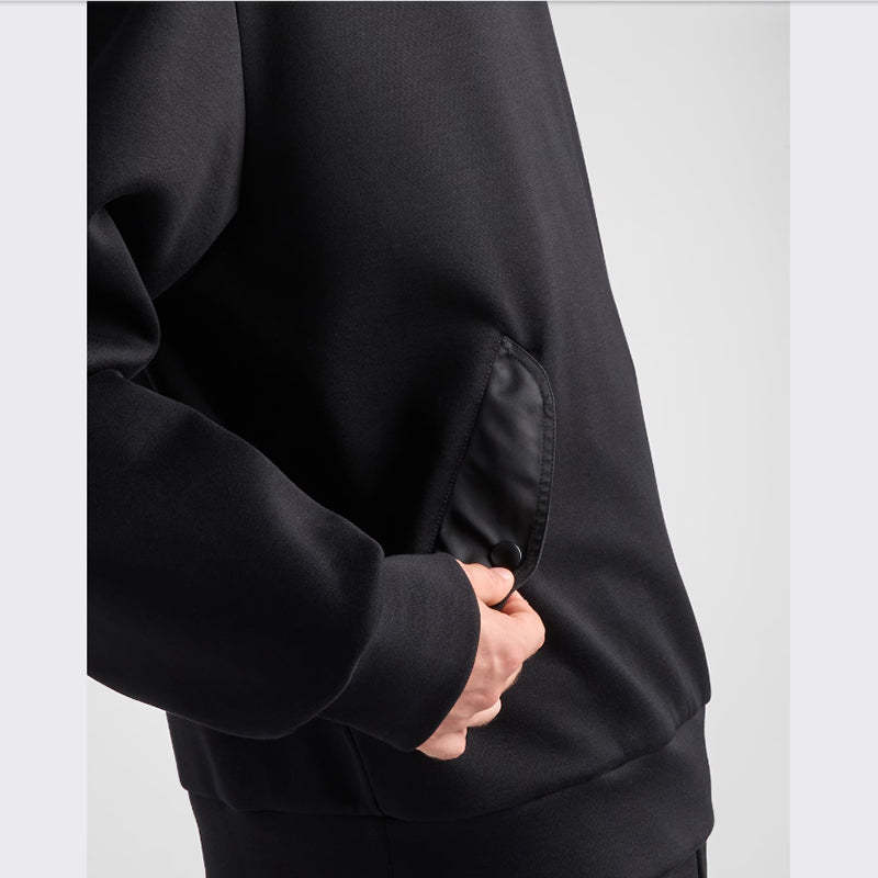 PRADA    コットンフリースx Re-Nylon フーディー-最安値に挑戦中!!!