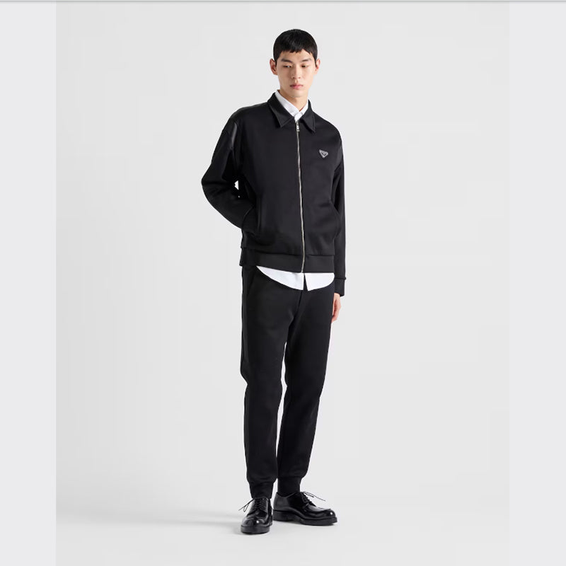 PRADA    ダッチェスディテール付 テクニカルフリース カーディガン-最安値に挑戦中!!!