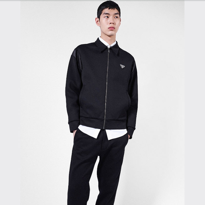 PRADA    ダッチェスディテール付 テクニカルフリース カーディガン-最安値に挑戦中!!!