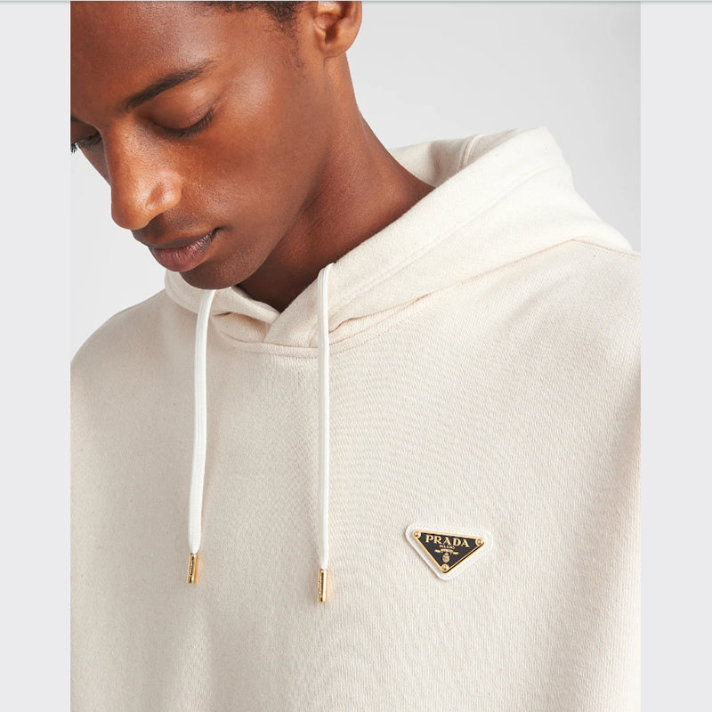 PRADA    コットンフリースパーカー-最安値に挑戦中!!!