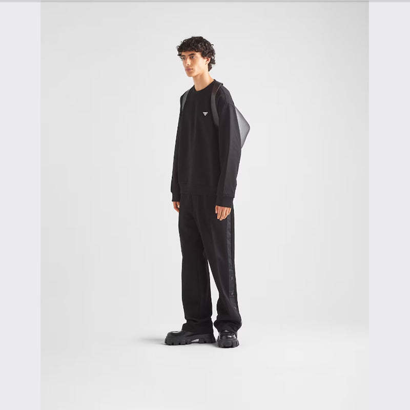 PRADA    テクニカルコットン スウェットシャツ-最安値に挑戦中!!!