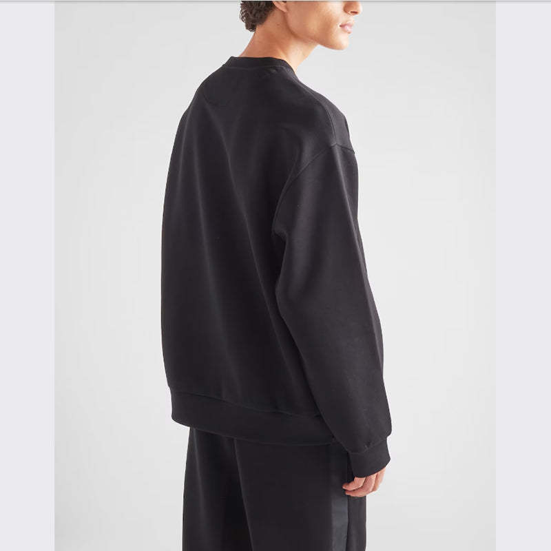 PRADA    テクニカルコットン スウェットシャツ-最安値に挑戦中!!!