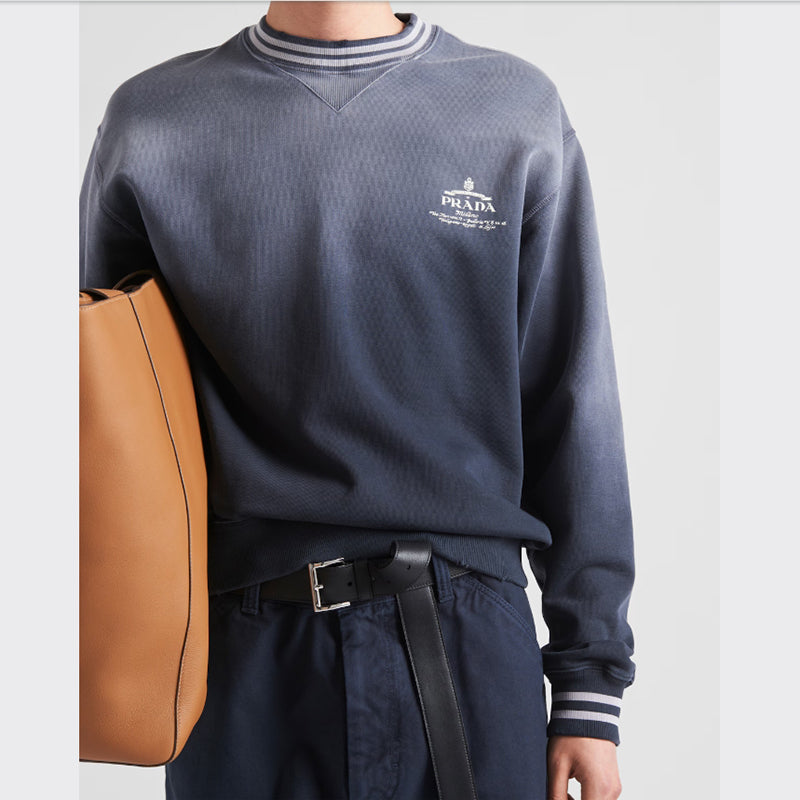 PRADA    コットン スウェットシャツ-最安値に挑戦中!!!