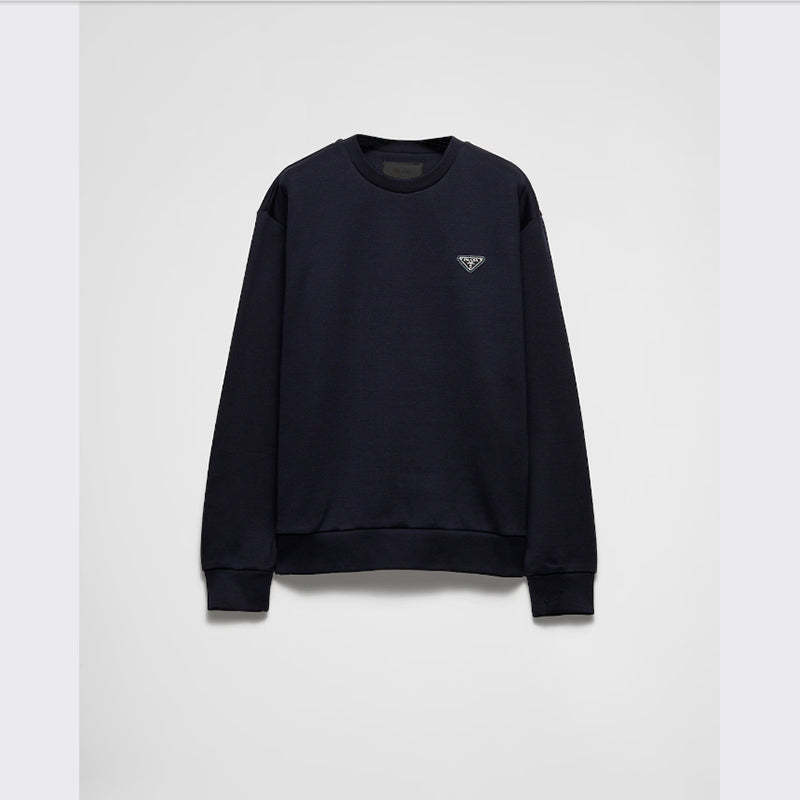 PRADA    テクニカルコットン スウェットシャツ-最安値に挑戦中!!!
