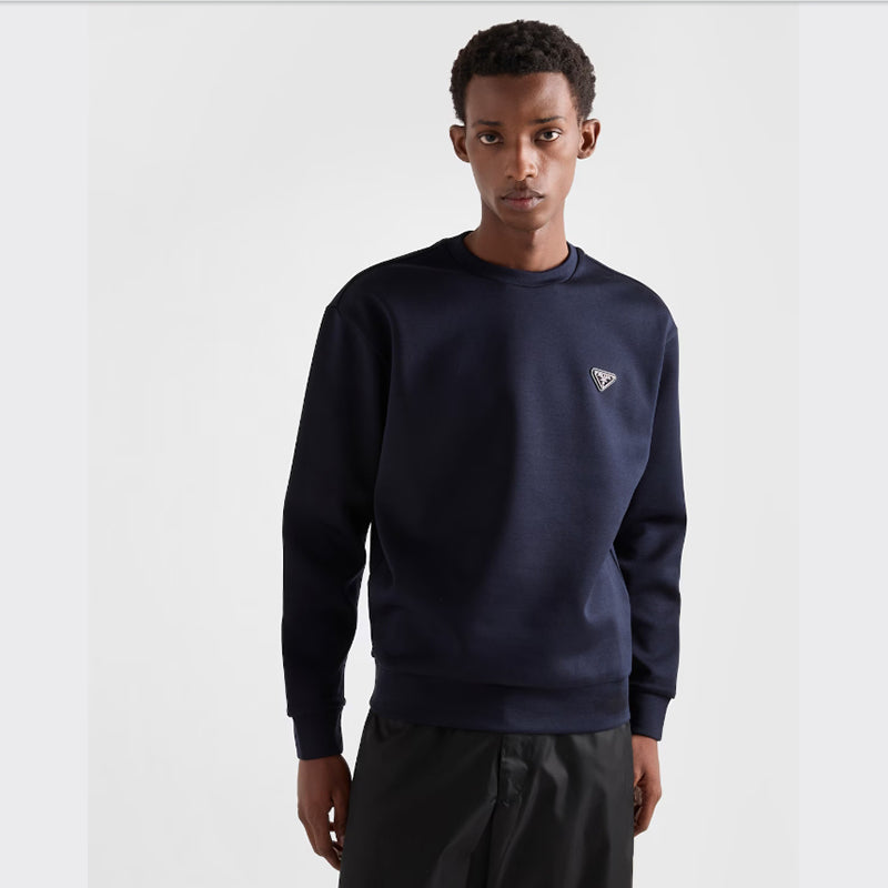 PRADA    テクニカルコットン スウェットシャツ-最安値に挑戦中!!!