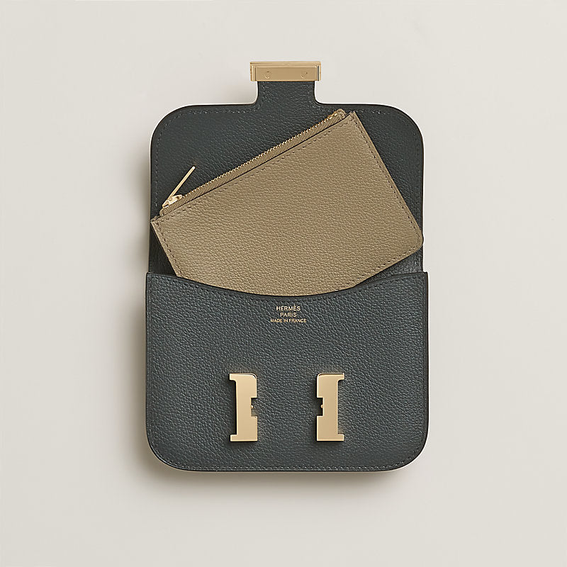 HERMES    コンスタンス スリム ツートーン ウォレット    Ref:H082501CPBH