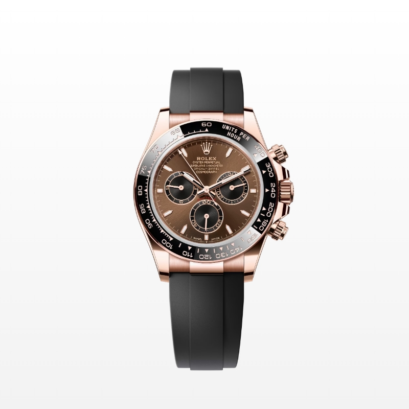 ROLEX コスモグラフ デイトナ 自動巻き ブラウン 文字盤 ローズゴールド m116515ln-0041