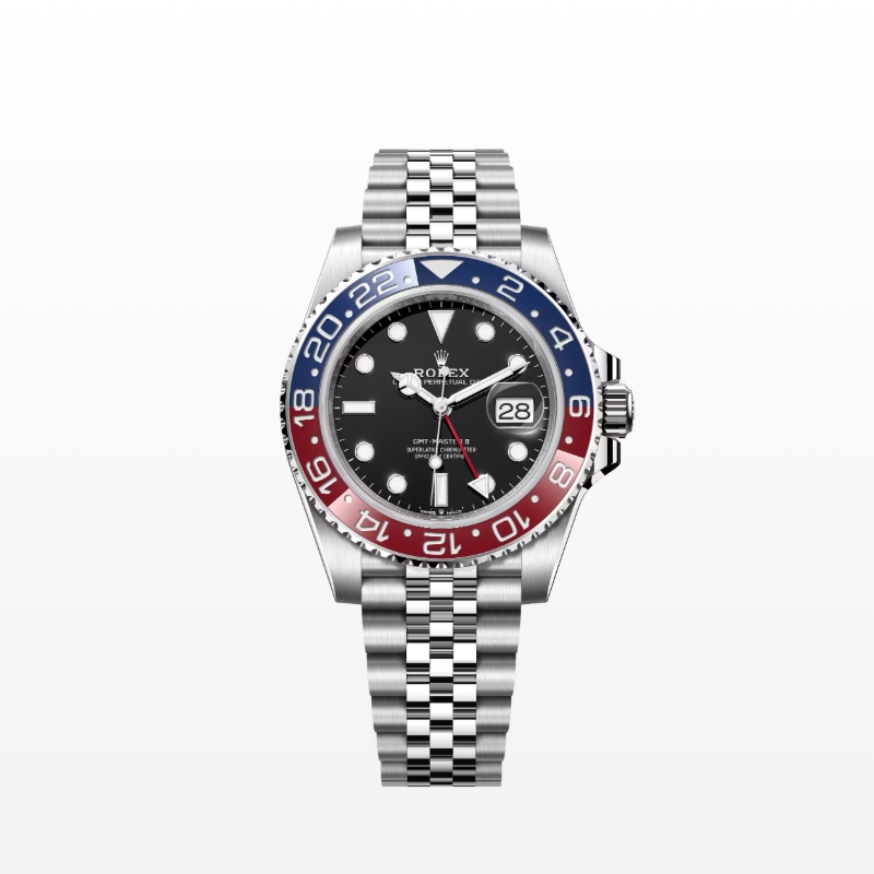 ROLEX GMTマスター II m126710BLRO-0001ブルーレッド