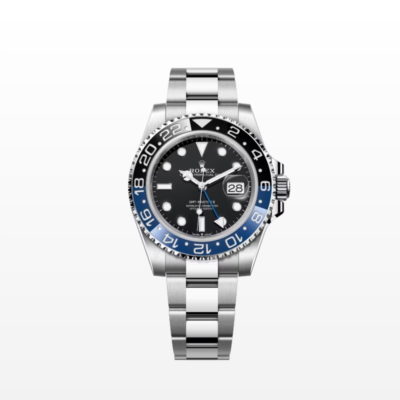 ROLEX GMTマスターⅡ 自動巻き ブラック 文字盤 ステンレス m126710blnr-0003