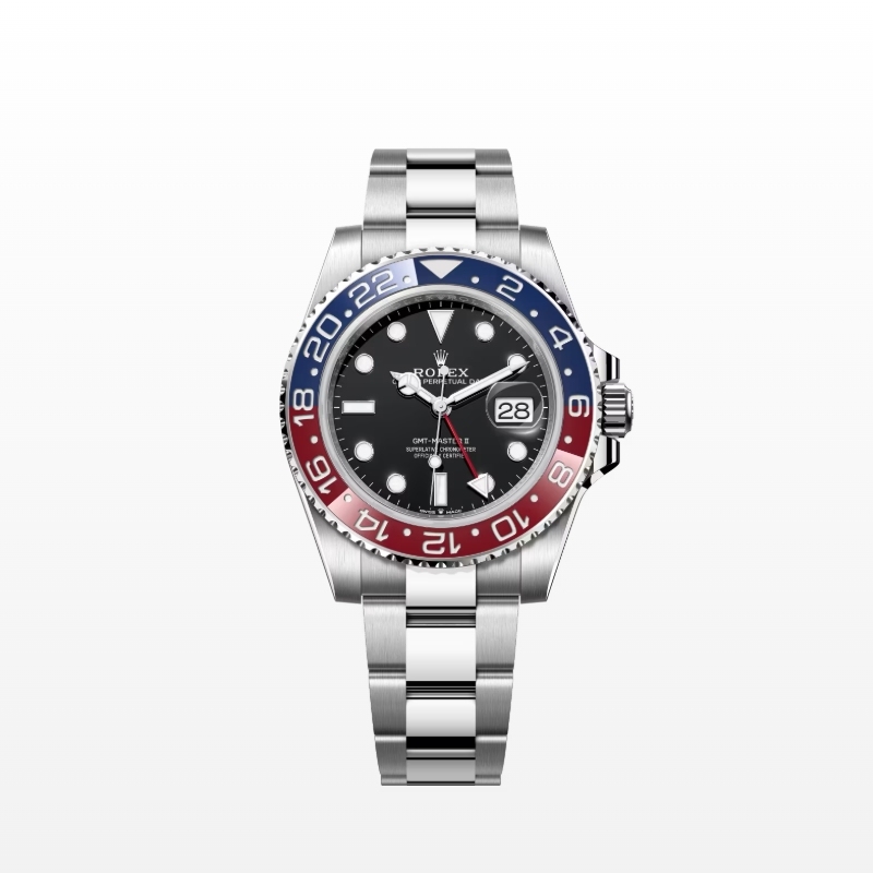 ROLEX GMTマスターⅡ 自動巻き ブラック 文字盤 m126710blro-0002