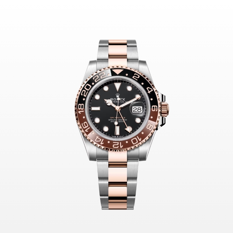 ROLEX GMTマスターⅡ 自動巻き ブラック 文字盤  m126711chnr-0002