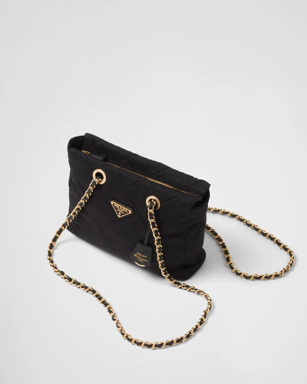 PRADA    プラダ Re-Edition 1995 チェーンRe-Nylon スモールトートバッグ    PMRef:1BG468_2AOS_F0002_V_COO-最安値に挑戦中!!!