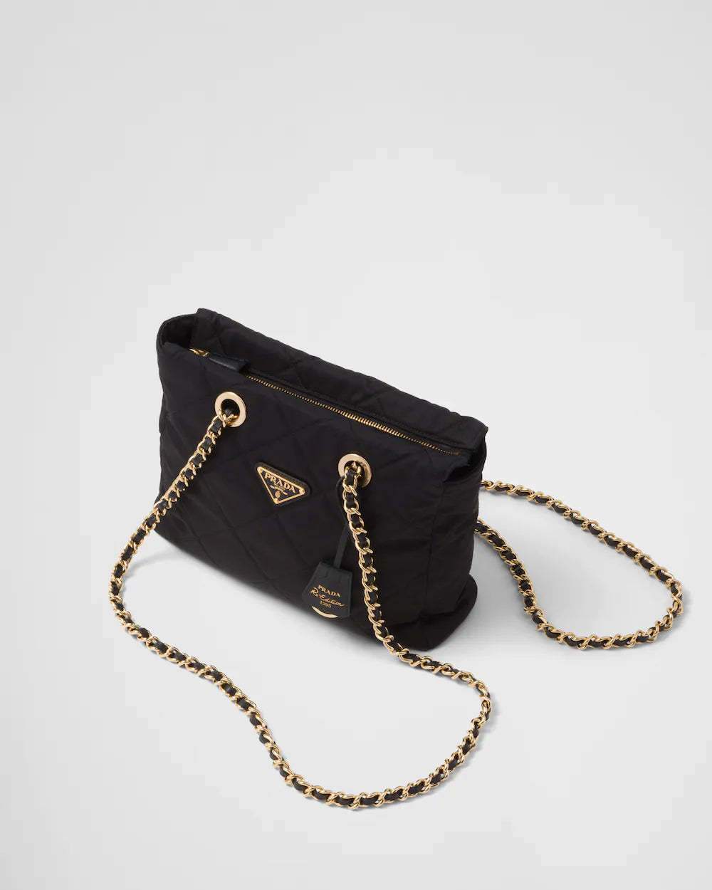 PRADA    プラダ Re-Edition 1995 チェーンRe-Nylon スモールトートバッグ    PMRef:1BG468_2AOS_F0002_V_COO-最安値に挑戦中!!!