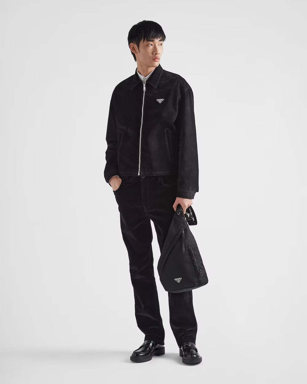 PRADA      Re-Nylon xレザー バックパック    PMRef:2VZ092_2DW3_F0002_V_OOO-最安値に挑戦中!!!