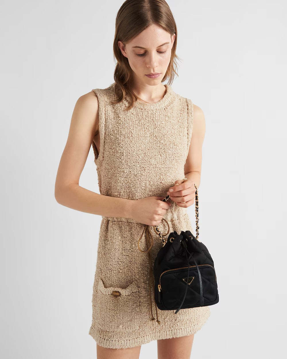 PRADA     プラダ Re-Edition 1995 チェーン Re-Nylon ショルダーバッグ    PMRef:1BH038_2AOS_F0002_V_TOO-最安値に挑戦中!!!