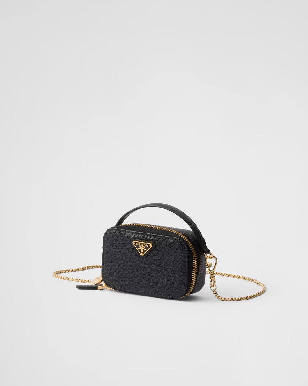 PRADA     サフィアーノトライアングル ミニポーチ    PMRef:1NR025_QHH_F0002-最安値に挑戦中!!!