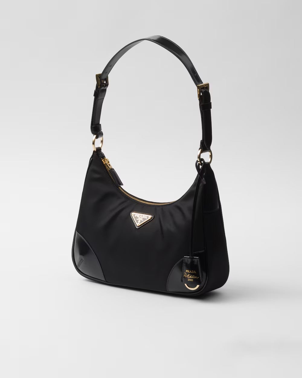 PRADA      プラダ Re-Edition 2002 Re-Nylon xブラッシュドレザー ショルダーバッグ    PMRef:1BC214_R789_F0002_V_OOO-最安値に挑戦中!!!