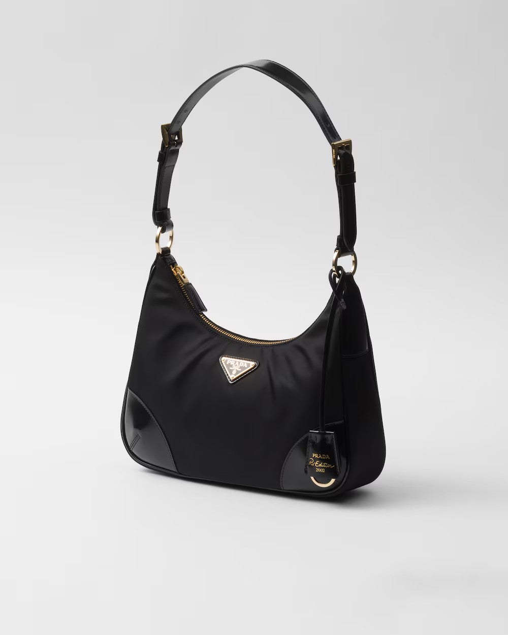 PRADA      プラダ Re-Edition 2002 Re-Nylon xブラッシュドレザー ショルダーバッグ    PMRef:1BC214_R789_F0002_V_OOO-最安値に挑戦中!!!