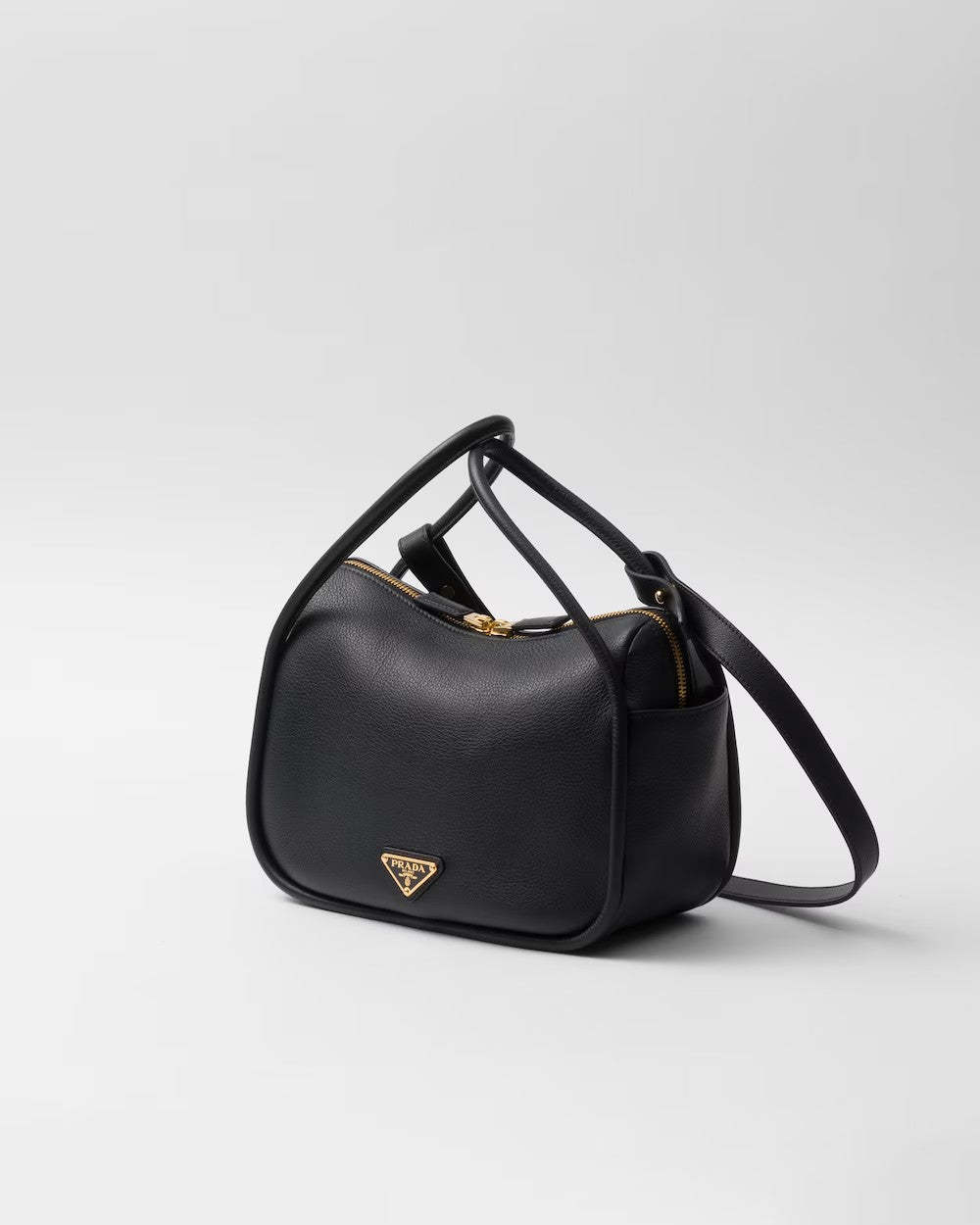 PRADA    プラダ ダーリン ソフトグレインレザー ハンドバッグ    PMRef:1BA451_2CYS_F0002_V_OVO-最安値に挑戦中!!!