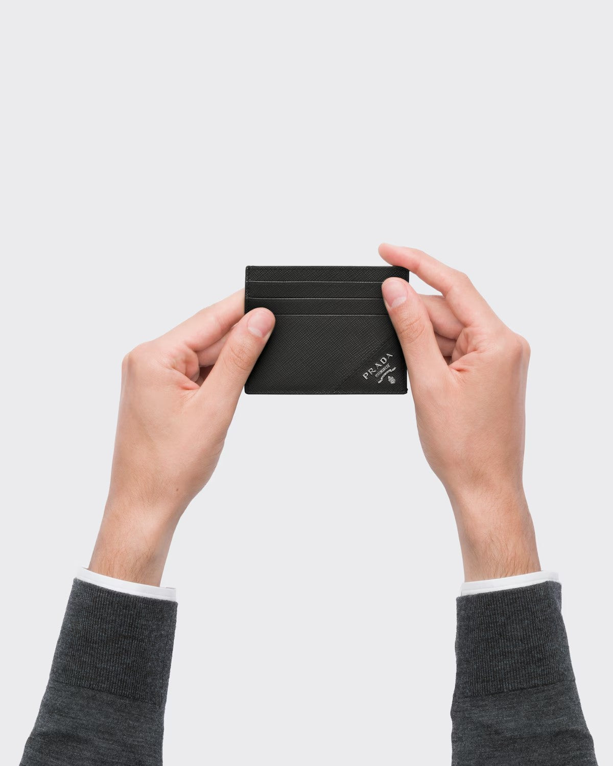 PRADA      サフィアーノレザー カードホルダー    PMRef:2MC223_QME_F0002-最安値に挑戦中!!!