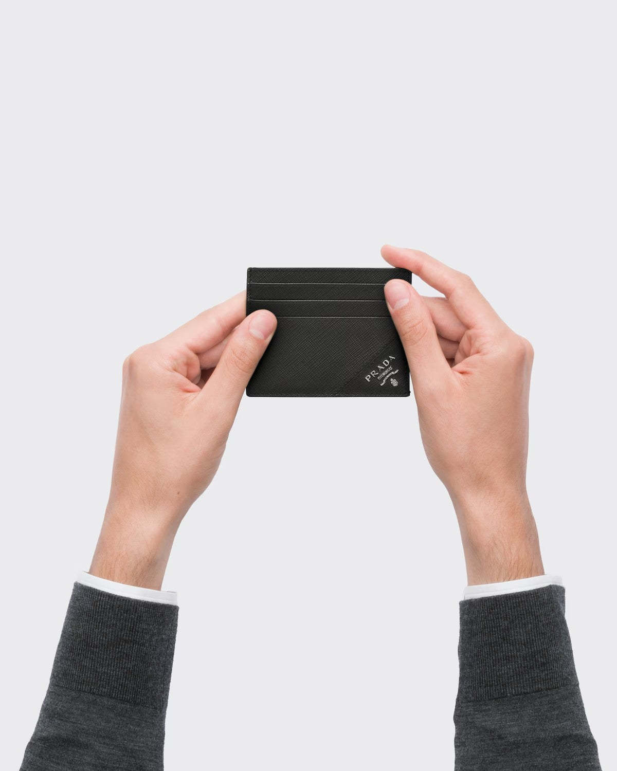 PRADA      サフィアーノレザー カードホルダー    PMRef:2MC223_QME_F0002-最安値に挑戦中!!!