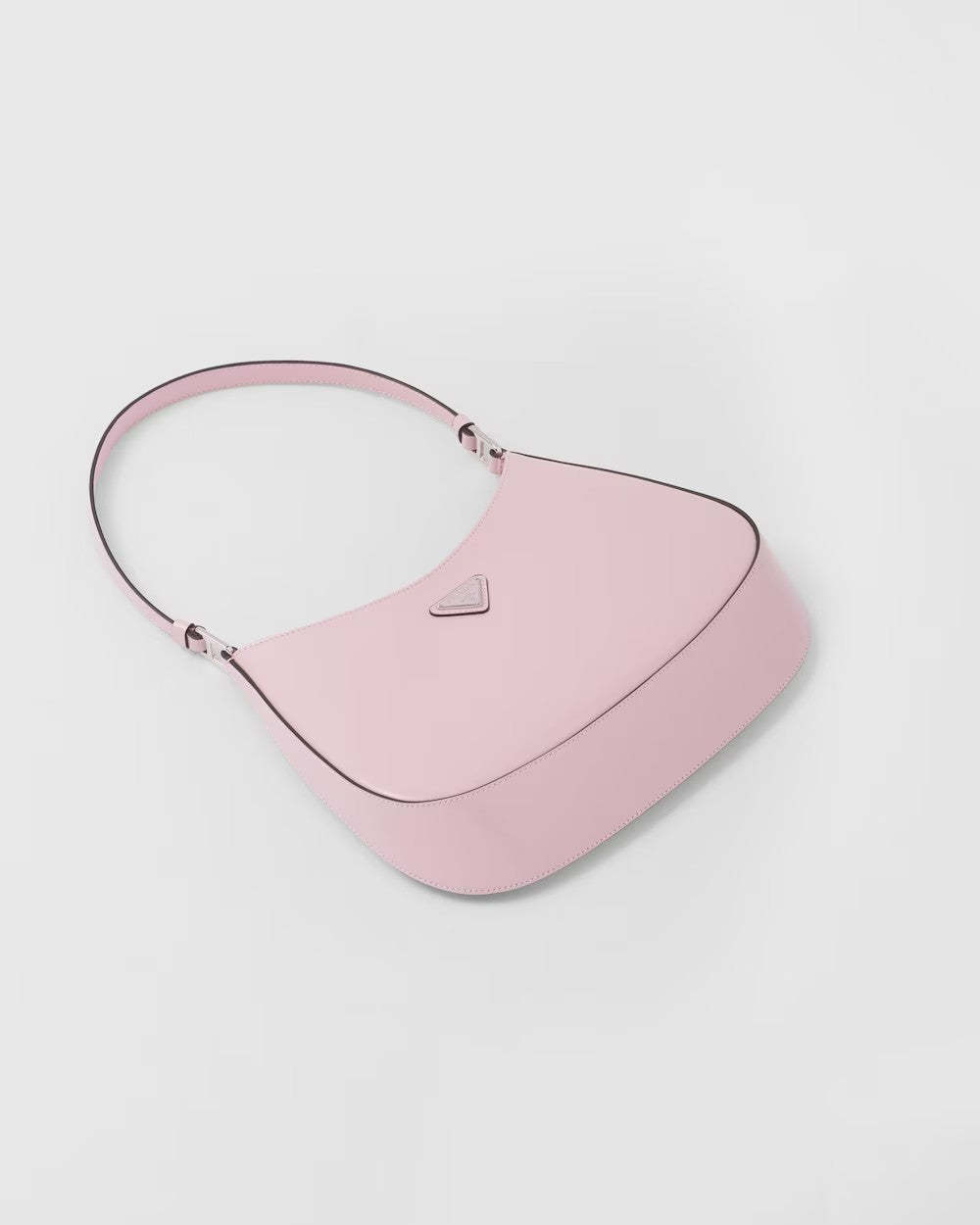 PRADA      プラダ クレオ 光沢のあるレザー ショルダーバッグ    PMRef:1BC499_ZO6_F02UE_V_OOO