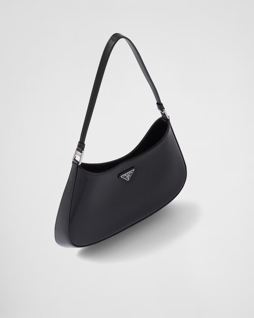 PRADA      プラダ クレオ ブラッシュドレザー ショルダーバッグ    PMRef:1BC499_ZO6_F0002_V_OOO-最安値に挑戦中!!!