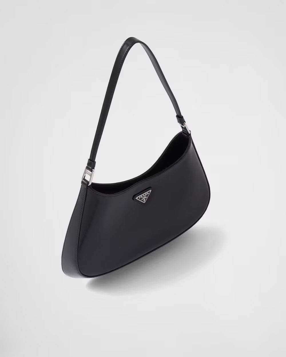 PRADA      プラダ クレオ ブラッシュドレザー ショルダーバッグ    PMRef:1BC499_ZO6_F0002_V_OOO-最安値に挑戦中!!!