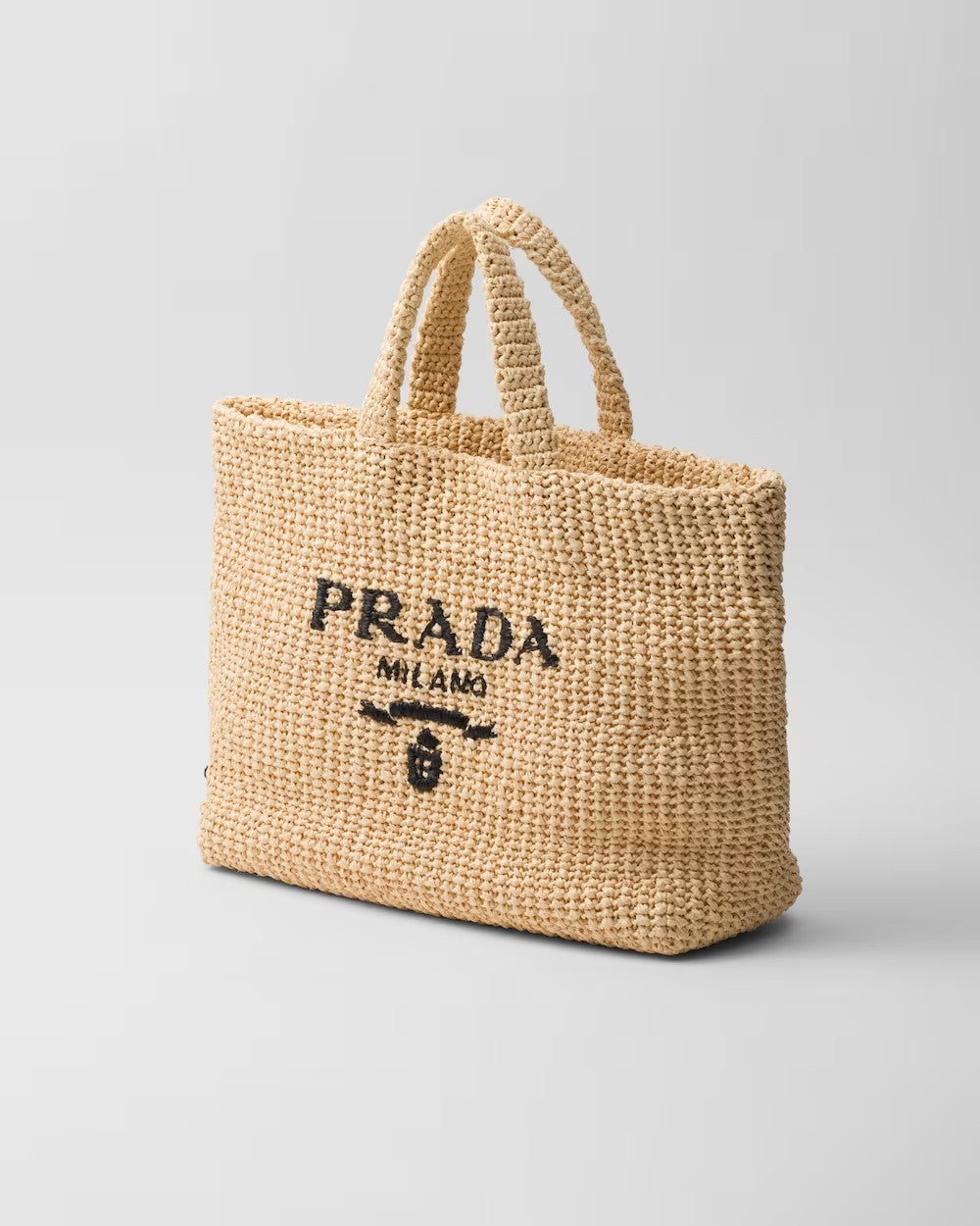 PRADA    クロシェ トートバッグ    PMRef:1BG392_2C2T_F0018_V_OOL-最安値に挑戦中!!!
