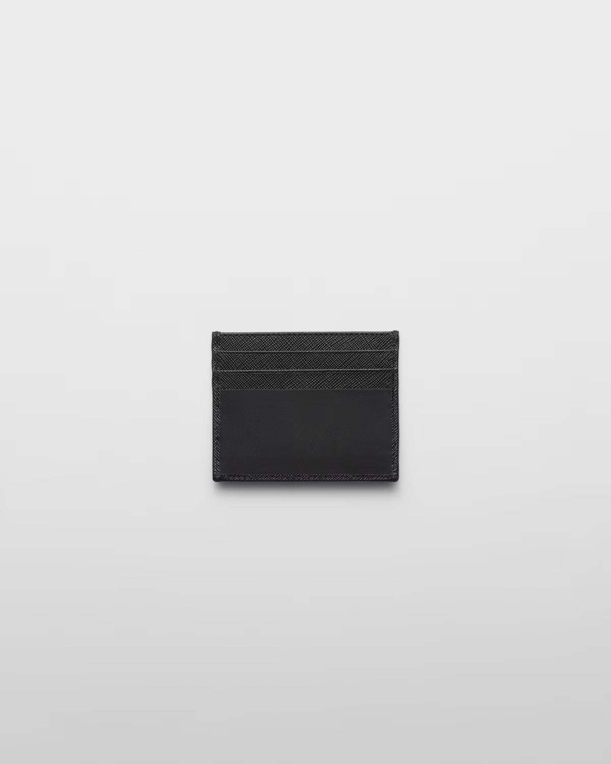 PRADA      リサイクルナイロンとサフィアーノレザーのカードホルダー    PMRef:2MC025_2DMH_F0002-最安値に挑戦中!!!