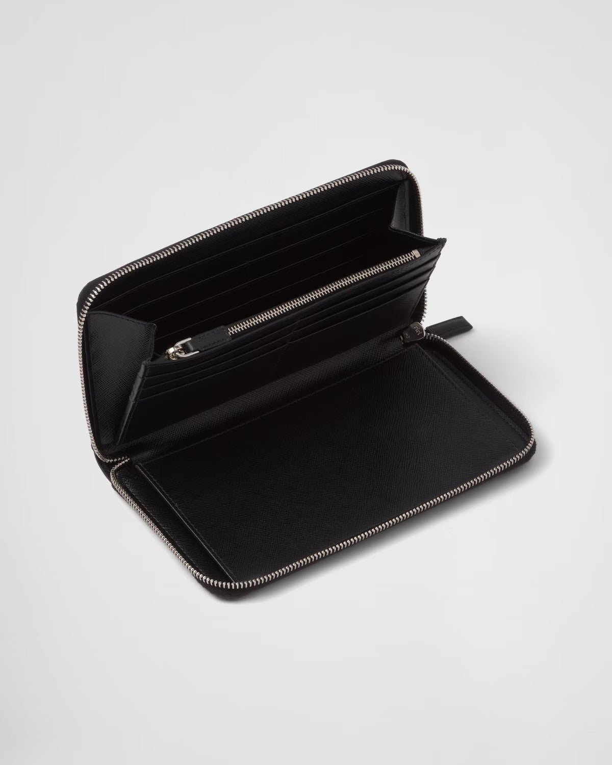 PRADA      サフィアーノレザー ジップアラウンド財布    PMRef:2ML188_QHH_F0002