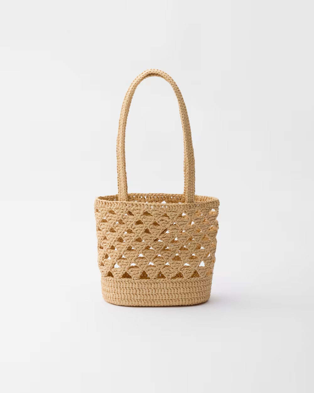 PRADA    クロシェ トートバッグ    PMRef:1BG494_2M2T_F0018_V_OOO-最安値に挑戦中!!!