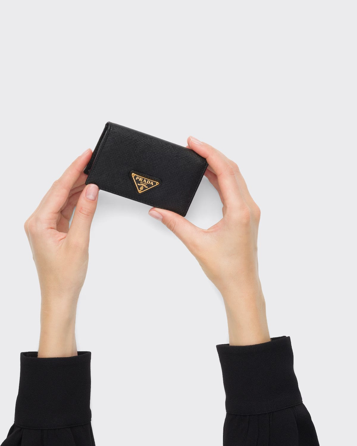 PRADA      サフィアーノレザー カードホルダー    PMRef:1MC122_QHH_F0002-最安値に挑戦中!!!